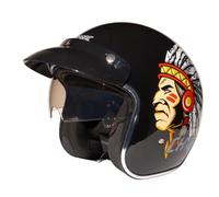 Casco Jet con visiera Casco motorino scooter Omologato ECE - Jet07 XL