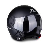 Casco Jet Course Free Opaco Nero OpacoL Nero Opaco