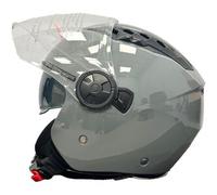 Casco Jet Dieffe DF62 Shiny Light Grey M
