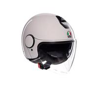 CASCO JET ETERES AGV E2206 MONO MATERIA WHITE | AGV | MotoCharlie