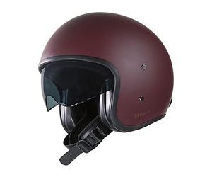 Casco Jet G03X Garibaldi (XL, Rosso Scuro)