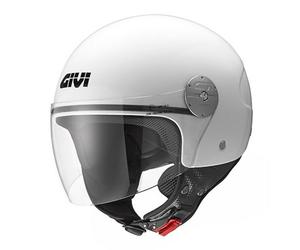 Casco Jet Givi 10.7 Mini-J Solid Colour Bianco Taglia:S