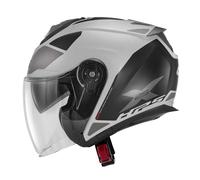 Casco Jet Givi X.25 TARGET Titanio opaco / Nero Taglia:XL
