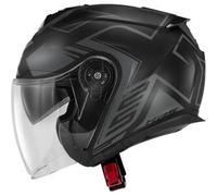 Givi Casco Jet X.25 Trace Nero Titanio Taglia S
