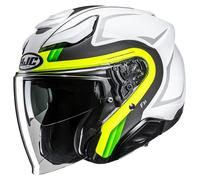 Casco F31 BASK Giallo Bianco HJC - UE: S