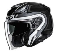 Casco Jet HJC F31 Bask Nero/BiancoXL Nero,Bianco