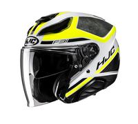 Casco jet Hjc F31 Ceron giallo