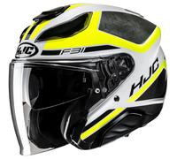 Casco Jet HJC F31 Ceron con visiera parasole e visiera lunga