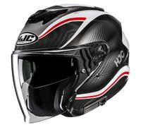 HJC, Casco Moto Jet I31 DEPE Black/Red MC1, M