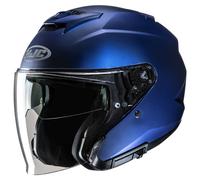 Casco Jet HJC i31 SOLID SEMI FLAT METALLIC BLUE Taglia:S