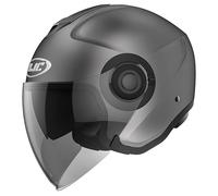 Casco jet HJC i40N SEMI FLAT Titanio XL