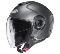 Casco Jet HJC i40N SOLID SEMI FLAT TITANIUM