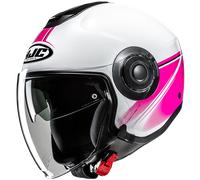 Casco Jet HJC i40N VISION MC8
