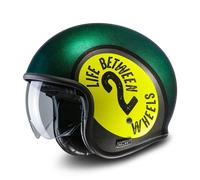 Casco Jet HJC V30 Harvey Verde/GialloXS Verde,Giallo