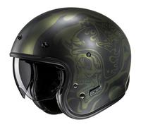 Casco V31 FLAME Nero Verde Opaco HJC - UE: 2XL