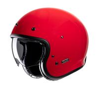 Casco Jet Hjc V31 Rosso intenso