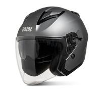 IXS 868, casco jet L male Grigio Opaco