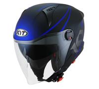 Casco Jet KYT D-CITY Colorful Matt Blue Taglia:L