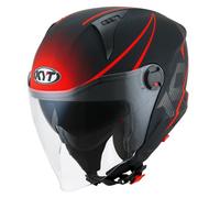 Casco Jet KYT D-City Colorful Opaco RossoXL Opaco Rosso