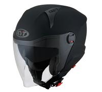 Casco Jet KYT D-CITY Plain Matt Black Taglia:XL