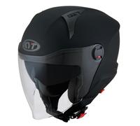 Casco Jet KYT D-CITY Plain Matt Black Taglia:S