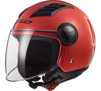 Casco Jet Ls2 Airflow Red Taglia Xxs