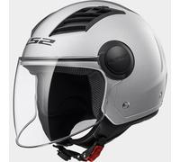 LS2, Casco Moto Jet AIRFLOW SOLID Silver, S