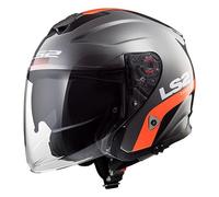 CASCO JET LS2 OF521 INFINITY XSS Arancione Hyper