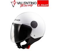 CASCO JET LS2 OF558 SPHERE II GLOSS WHITE BIANCO LUCIDO 06 TG. XL 60 cm