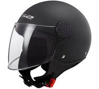 Casco Jet Ls2 OF558 Sphere II Solid Nero Opaco XS
