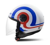 LS2, Casco Moto Jet SPHERE LUX II URBY White Blue Red, XS