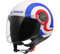 Casco Jet Ls2 OF558 Sphere Lux II Urby Bianco Blu Rosso Opaco M