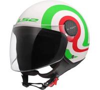 LS2, Casco Moto Jet SPHERE LUX II URBY White Green Red, XS
