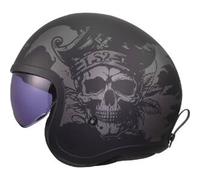 LS2 Helmets Casco Jet OF599 Spitfire II Willy Nero opaco ECE 22.06 XS