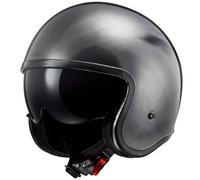 casco jet ls2 of599 spitfire jeans - titanio XS