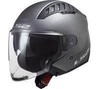 LS2, Casco Moto Jet COPTER II SOLID Matt Titanium, L