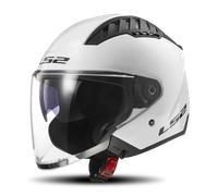 Casco Jet LS2 OF600 Copter II Opaco Bianco lucidoM Bianco lucido