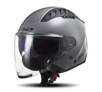 Casco Jet LS2 OF600 Copter II Solid Nardo Grigio S 55-56cm Grigio