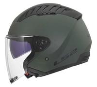 Casco Jet Ls2 OF600 Copter II Solid Verde Militare Opaco S