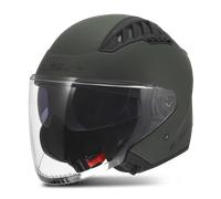 LS2 Helmets Casco Jet OF600 Copter II Solid Verde militare opaco L Uomo