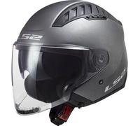 LS2, Casco Moto Jet COPTER II SOLID Matt Titanium, S