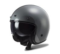 LS2 OF601 Bob Solid Casco Jet, grigio, taglia XS