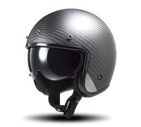 Casco Jet LS2 OF601 Bob II Carbon Nero opacoL Nero opaco