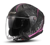 Casco Jet LS2 OF603 INFINITY II LOTUS Opaco Opaco RosaS Opaco Rosa
