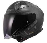 LS2 OF603 Infinity II Carbon Casco Jet, carbone, taglia S