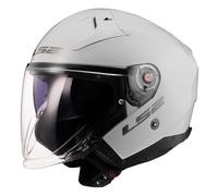 LS2 OF603 Infinity II Solid Casco Jet, bianco, taglia XL per maschi
