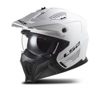 Casco Jet LS2 OF606 Drifter Solido-Bianco Uomo M 57-58cm