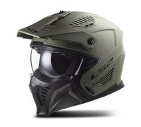 LS2 OF606 Drifter Solid Casco, beige, taglia XS