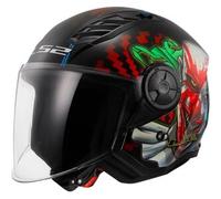 LS2, Casco Moto Jet AIRFLOW II Happy dreams, XXL