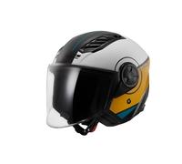 §Casco Jet LS2 OF616 Airflow II Bianco-Marrone§